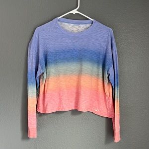 LAST CHANCE $2 When Bundled - Hollister Rainbow Crop Sz Small